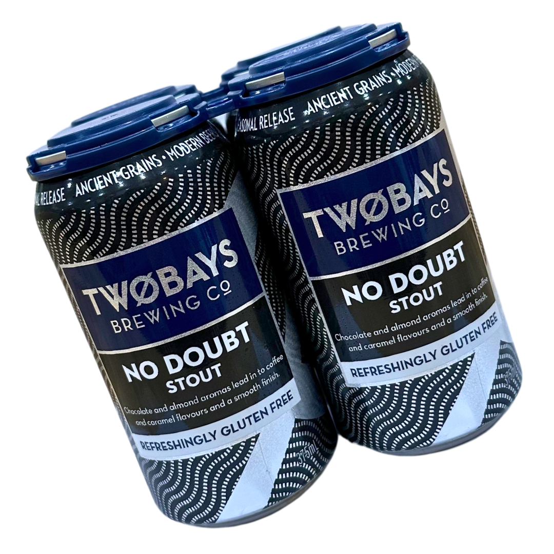 Two Bays Brewing Co No Doubt Stout GF 375ml 6.2%