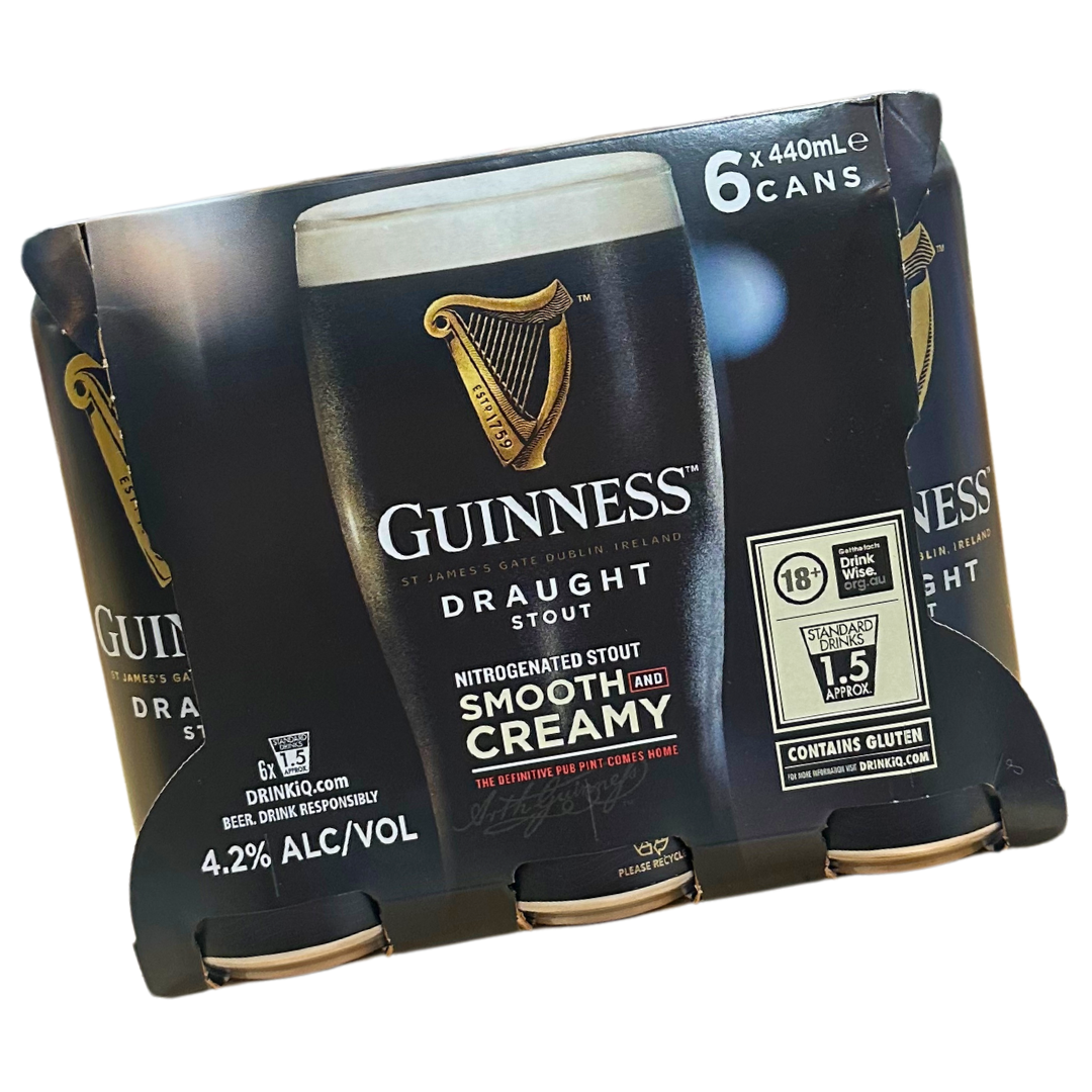 Guinness Draught Can 440mL 4.2%