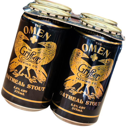 Grifter The Omen Oatmeal Stout 375mL 5.5%