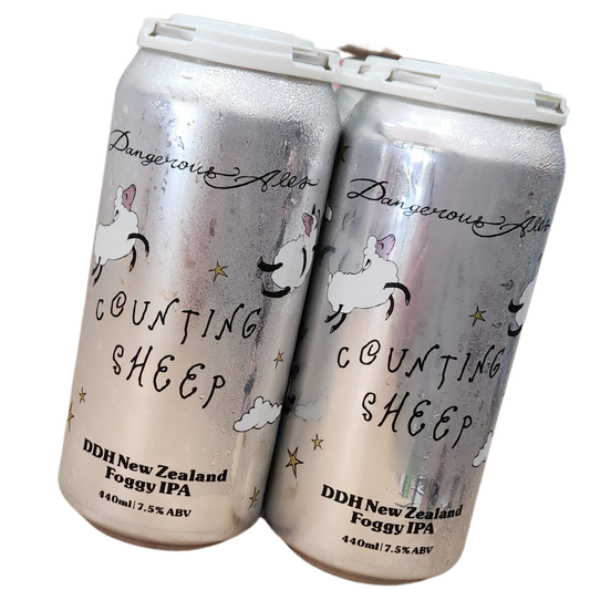 Dangerous Ales New Zealand Foggy IPA - Counting Sheep 440ml 7.5%