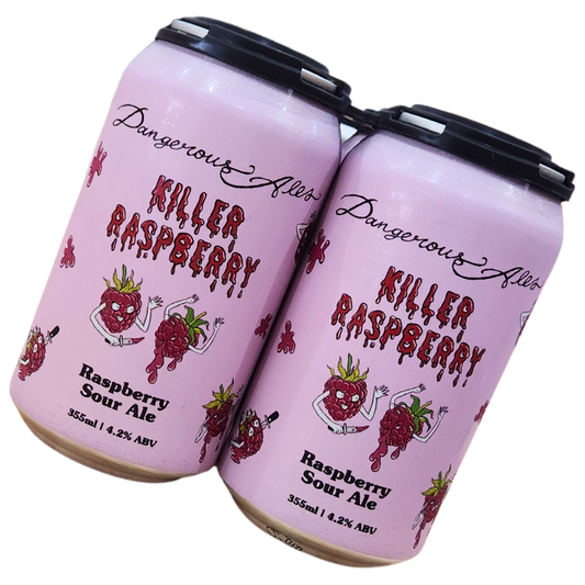 Dangerous Ales Killer Raspberry Sour Ale 355mL 4.2%