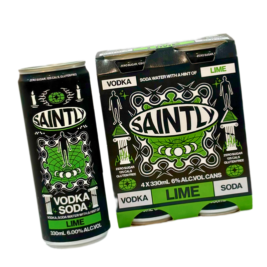 Saintly Vodka Lime Soda