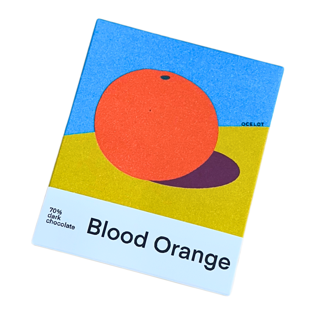 Ocelot Blood Orange - 70% dark chocolate 70g